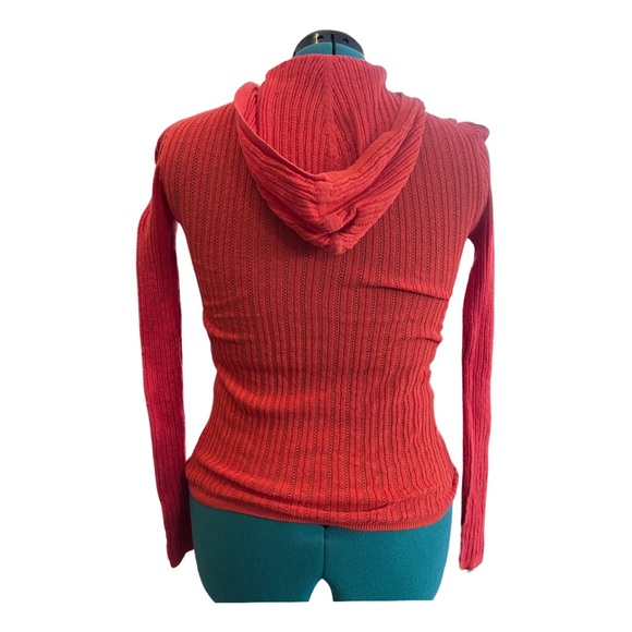 Pumpkin orange M hoodie top - Picture 2 of 2